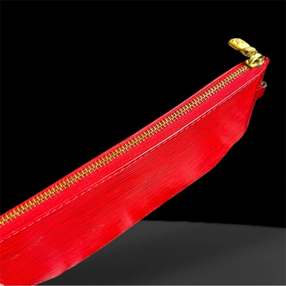 Louis Vuitton Red Epi Coin Pouch - Picture 5 of 6